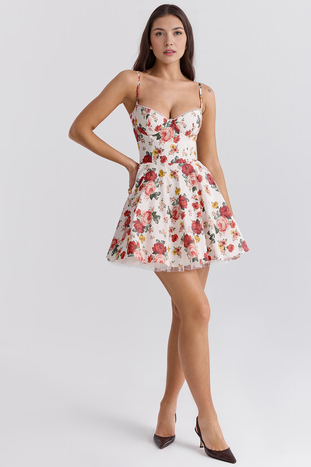 Cloe Double Layer Short Dress